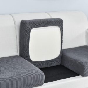Dark Gray Cover for a seat cushion