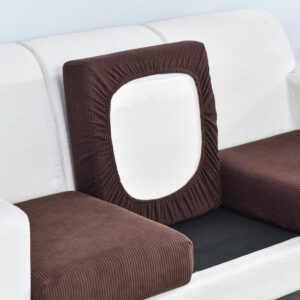 Brown Cover for a seat cushion