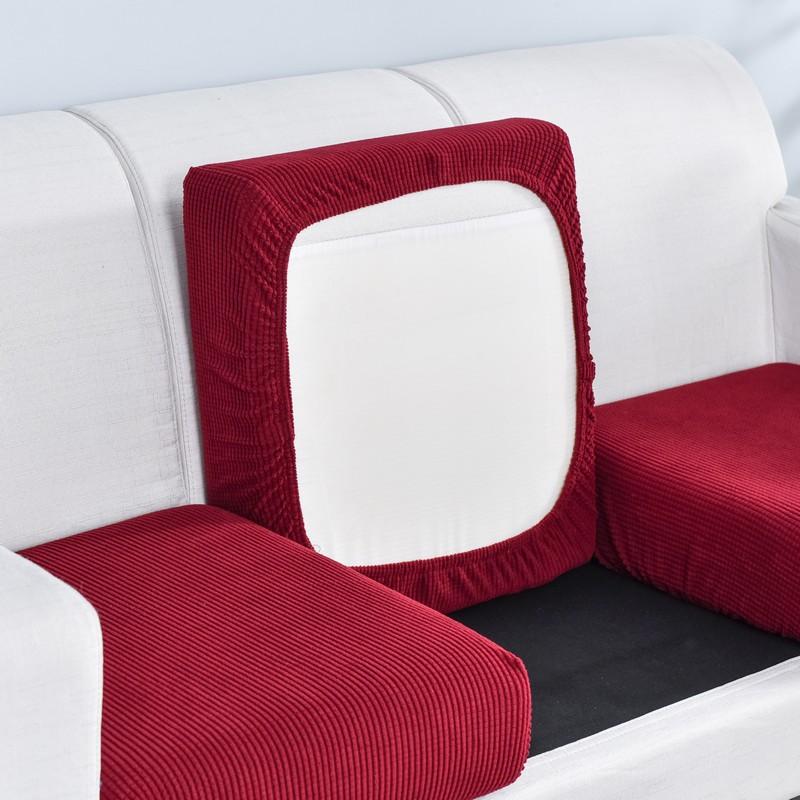 Burgundy Cover for a seat cushion 1 Burgundy Cover for a seat cushion