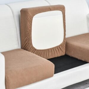 Camel Cover for a seat cushion