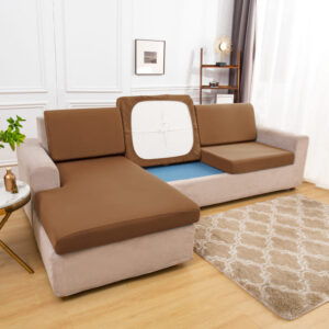 Stretch Camel Cover for a sofa