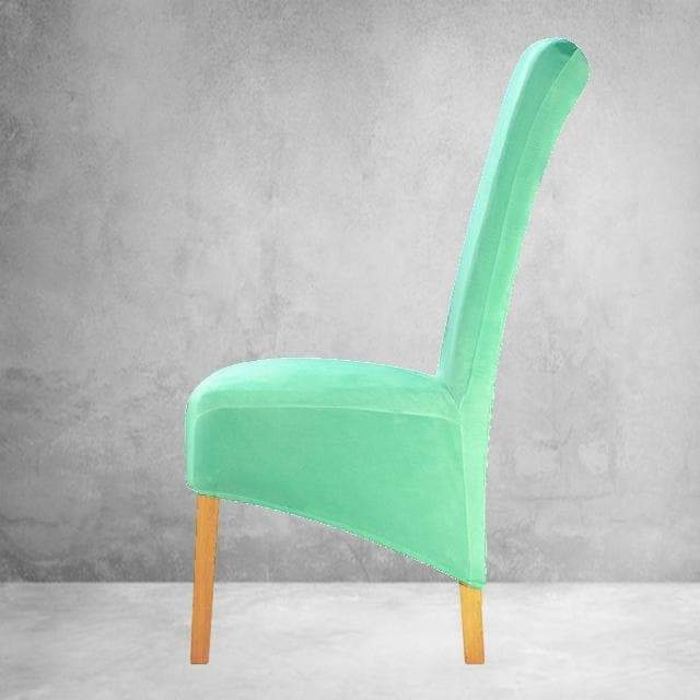 Green Velvet Cover for a dining chair 1 Green Velvet Cover for a dining chair