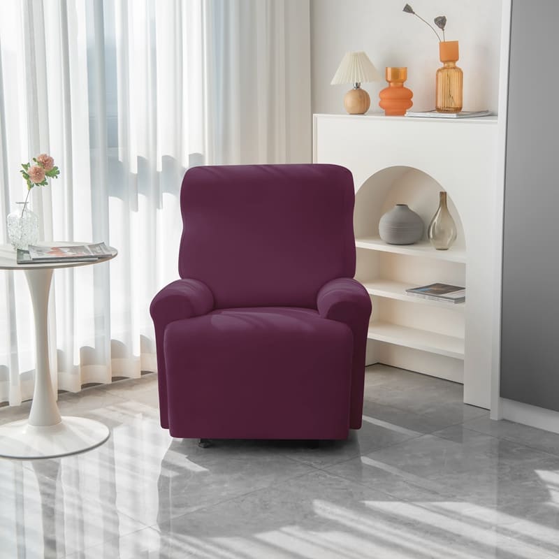 Recliner Plum Cover for an armchair 3 Recliner Plum Cover for an armchair - Image 3