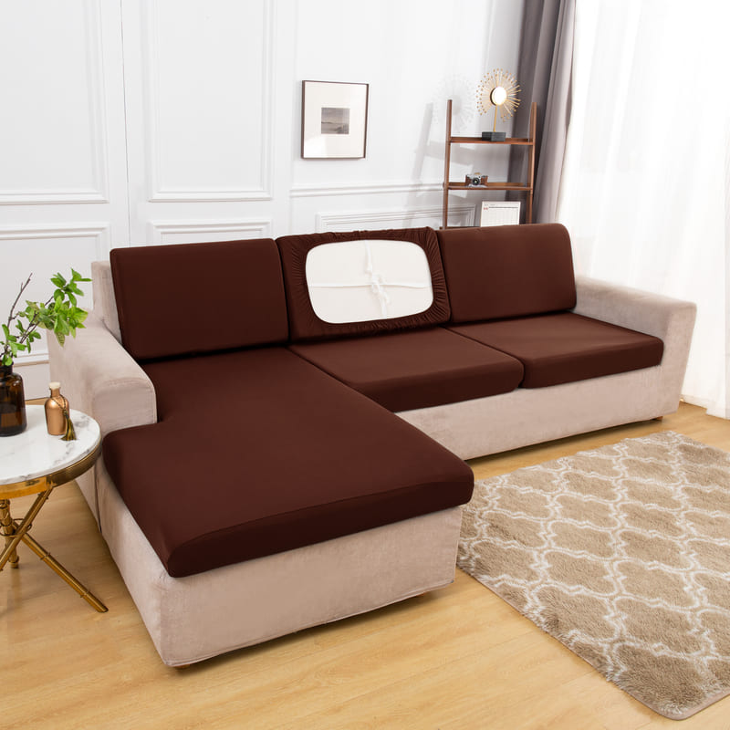Stretch Brown Brown Cover for a sofa 1 Stretch Brown Brown Cover for a sofa