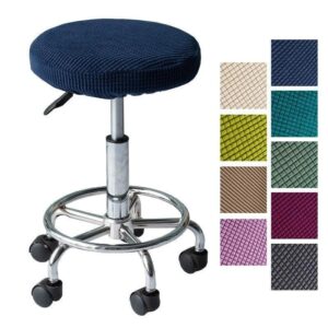 Jacquard Cover for a round stool
