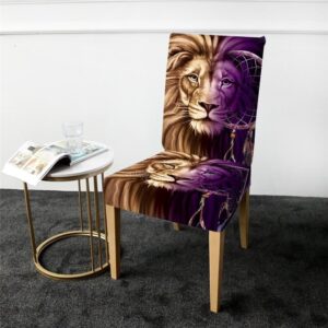 Lion Cover for a dining chair, model LOU-320