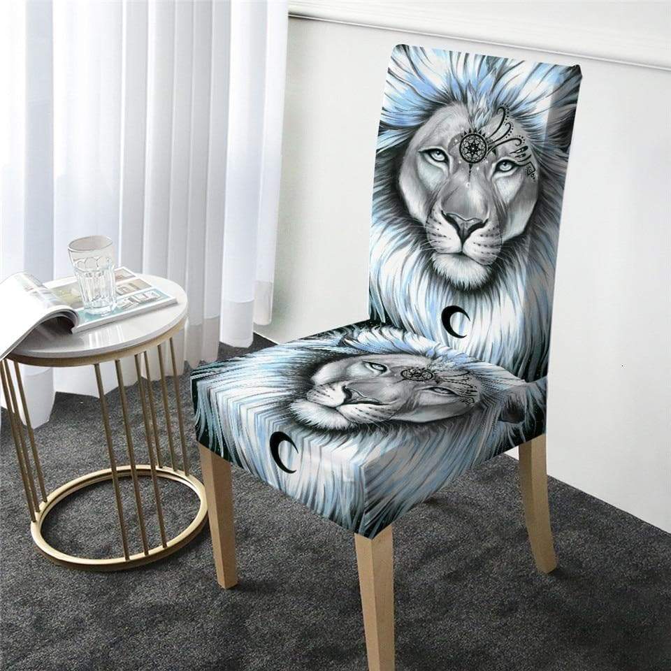 Lion Cover for a dining chair 2 Lion Cover for a dining chair - Image 2