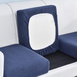 Navy Cover for a seat cushion