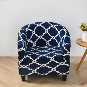 Navy Cover for an armchair
