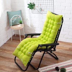 Padded Cover for a sun lounger cushion, plain colours