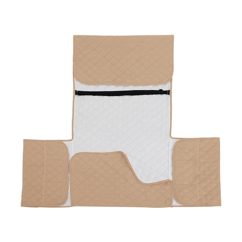 Quilted Beige Waterproof Protector for an armchair 6 Quilted Beige Waterproof Protector for an armchair - Image 6