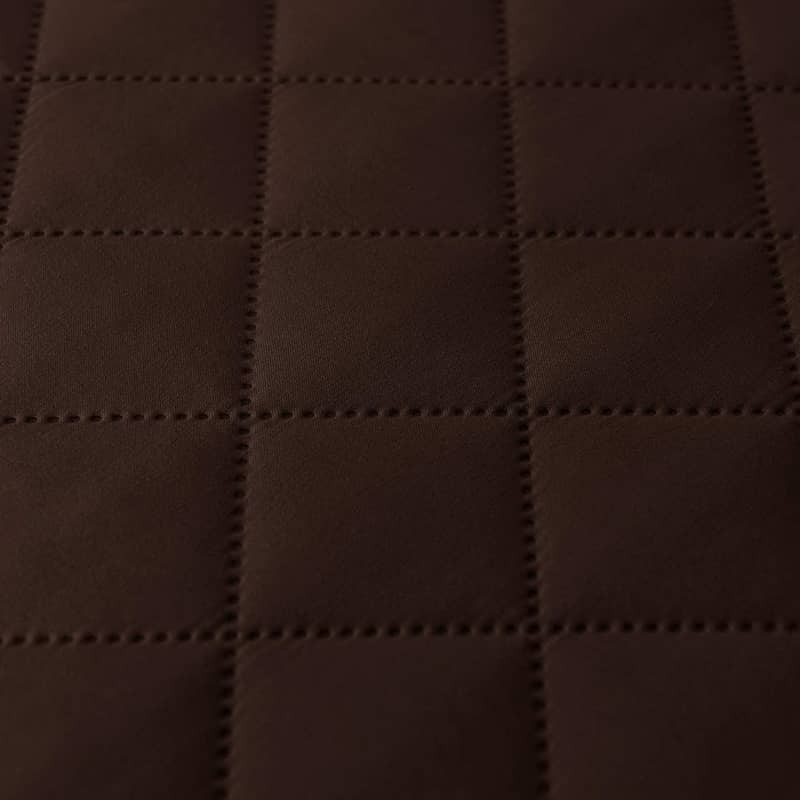 Quilted Brown Waterproof Protector for an armchair 4 Quilted Brown Waterproof Protector for an armchair - Image 4