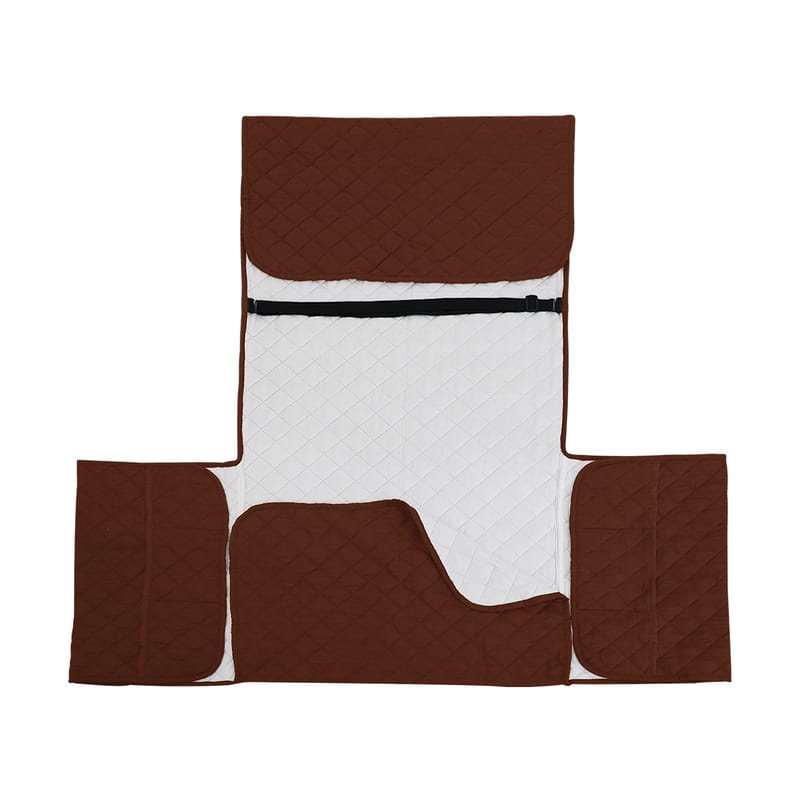Quilted Brown Waterproof Protector for an armchair 5 Quilted Brown Waterproof Protector for an armchair - Image 5