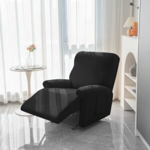 Recliner Black Cover for an armchair