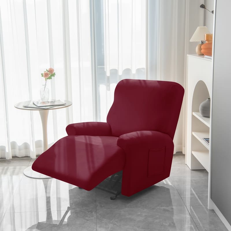 Recliner Burgundy Cover for an armchair 1 Recliner Burgundy Cover for an armchair