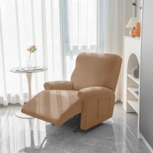 Recliner Camel Cover for an armchair
