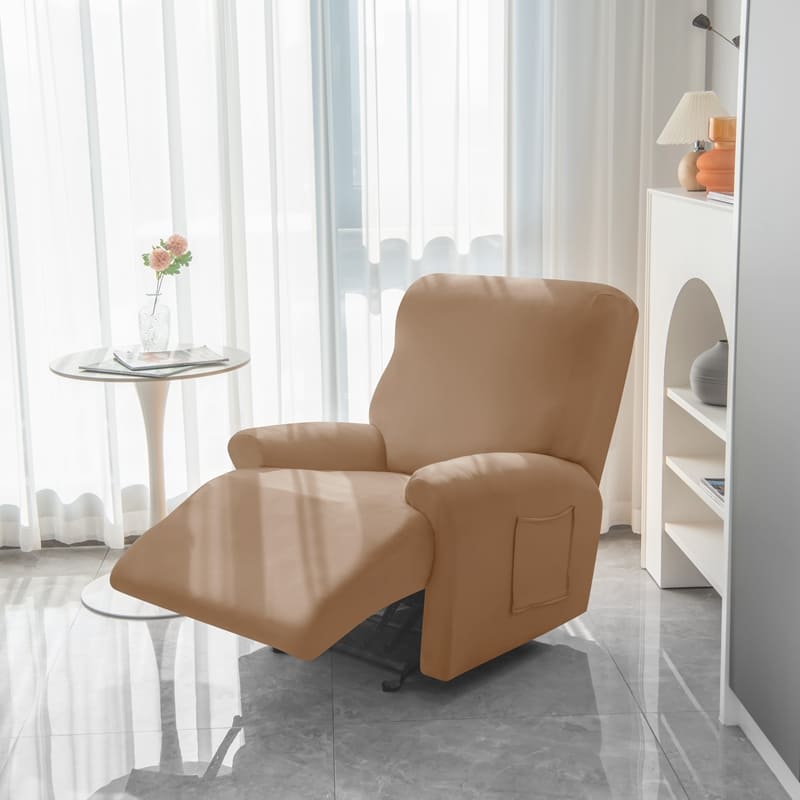 Recliner Camel Cover for an armchair 1 Recliner Camel Cover for an armchair