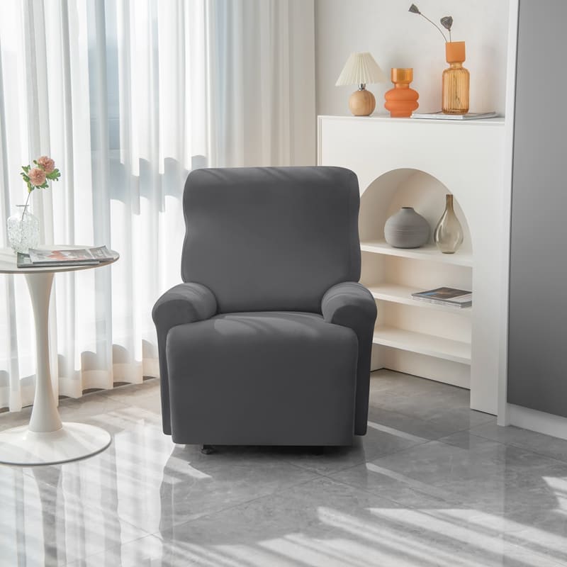 Recliner Dark Gray Cover for an armchair 3 Recliner Dark Gray Cover for an armchair - Image 3