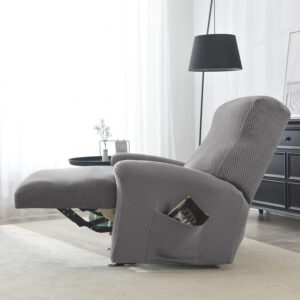 Recliner Gray Microfiber Cover for an armchair