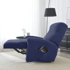 Recliner Navy Microfiber Cover for an armchair
