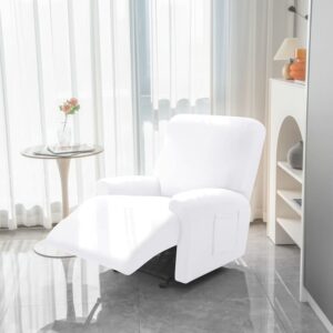 Recliner White Cover for an armchair