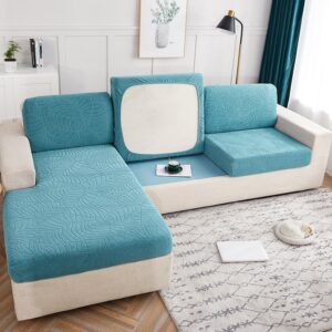 Sky Blue Waterproof Cover for a sofa