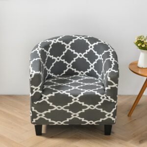 Stretch Gray Cover for an armchair