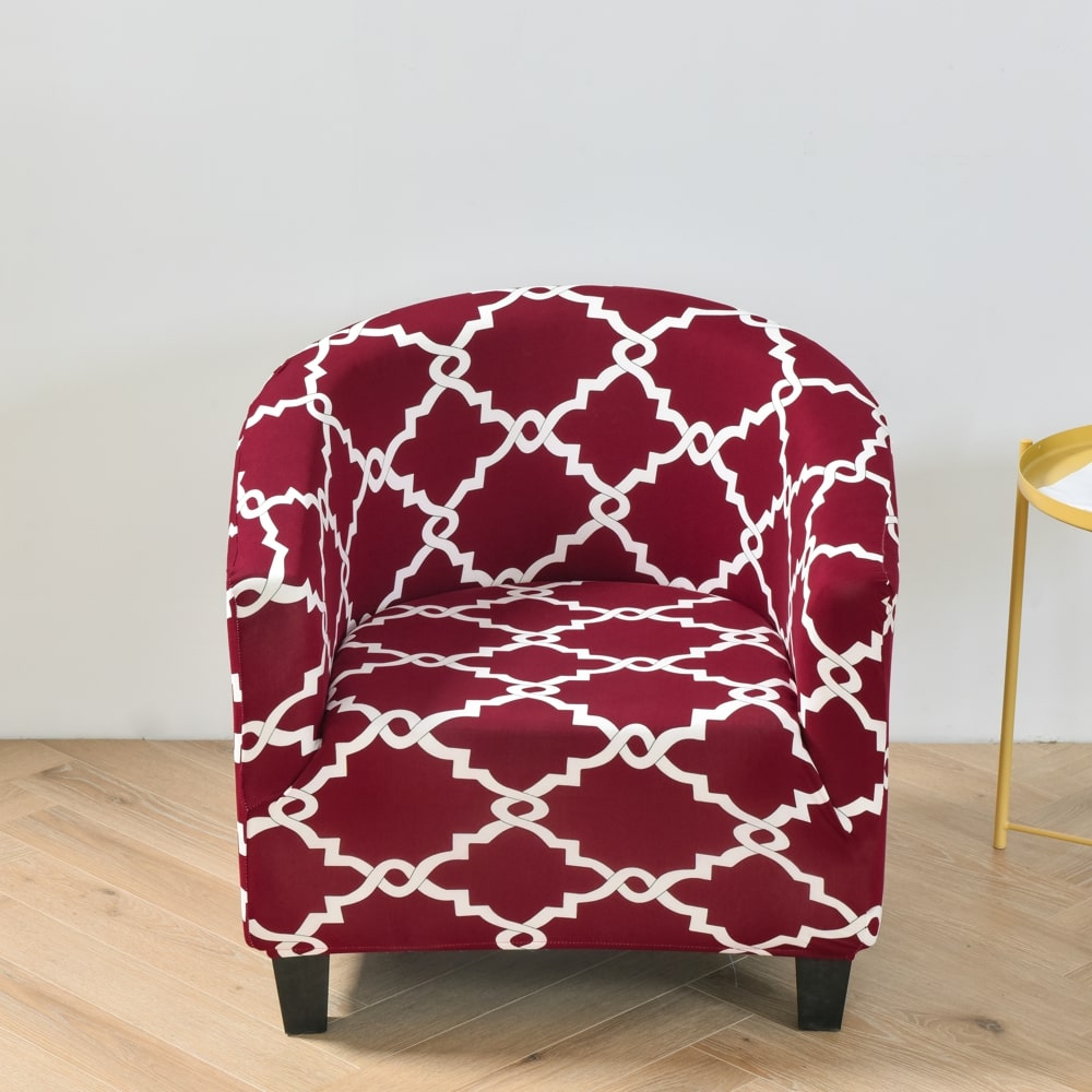 Stretch Purple Cover for a cabriolet armchair 1 Stretch Purple Cover for a cabriolet armchair