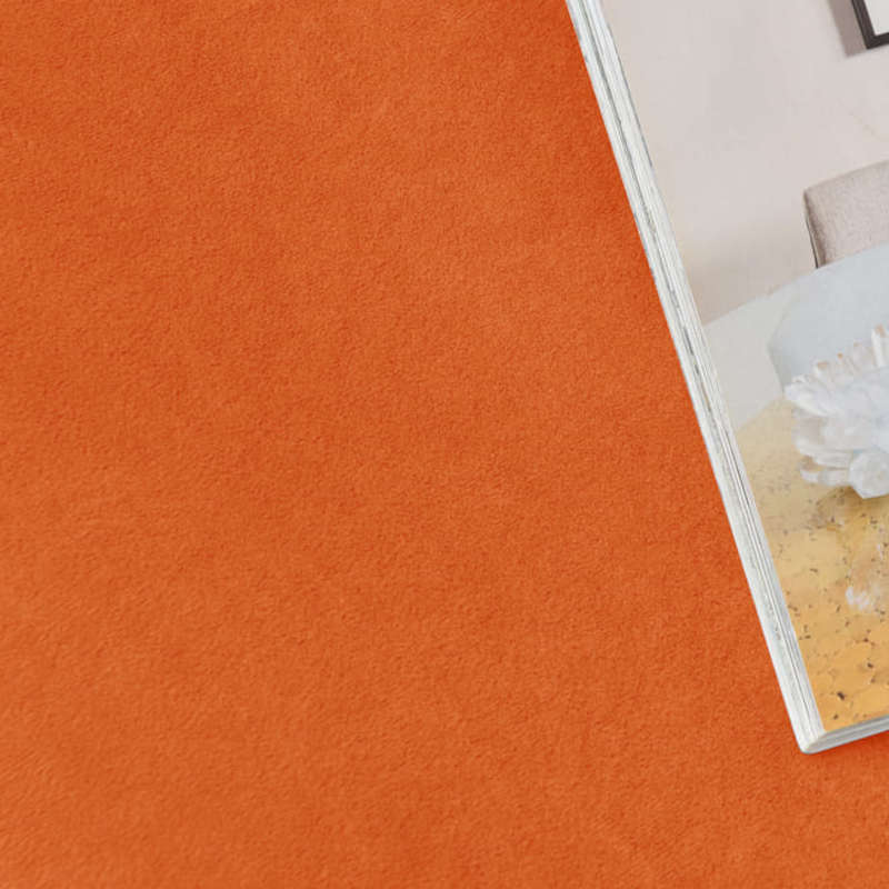 Recliner Orange Velvet Cover for an armchair 3 Recliner Orange Velvet Cover for an armchair - Image 3