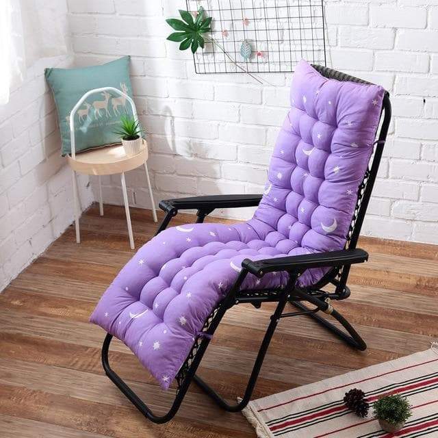 Padded Cover for a sun lounger cushion, plain colours 2 Padded Cover for a sun lounger cushion, plain colours - Image 2