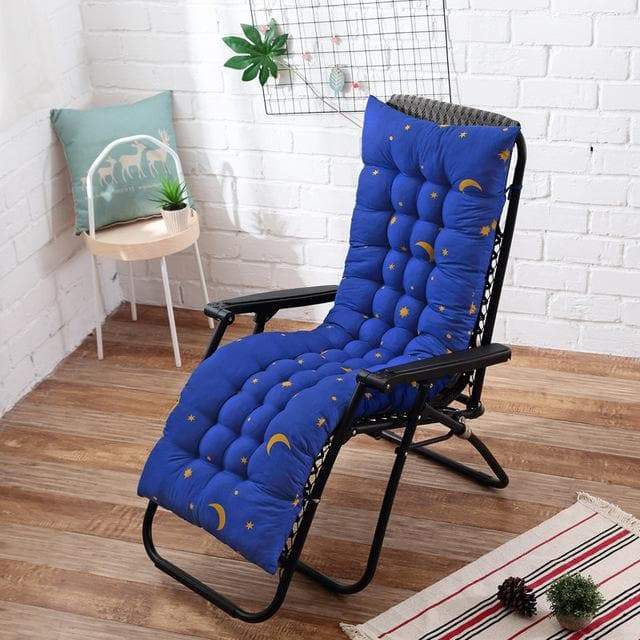 Padded Cover for a sun lounger cushion, plain colours 4 Padded Cover for a sun lounger cushion, plain colours - Image 4