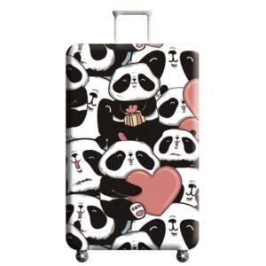 Panda Cover for a suitcase