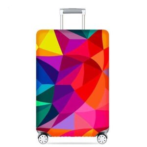 Geometric Cover for a suitcase