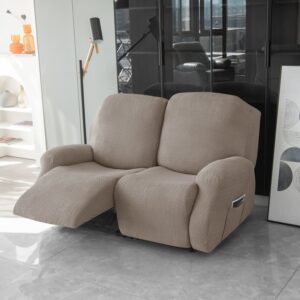 Relax Microfibre Taupe Cover for a sofa