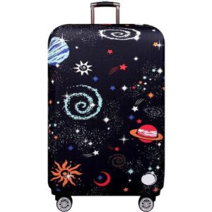 Galaxy Print Suitcase Cover